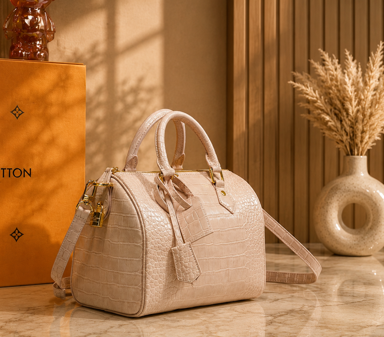 Speedy 30 Crocodile Leather Crossbody (Pre-Order)