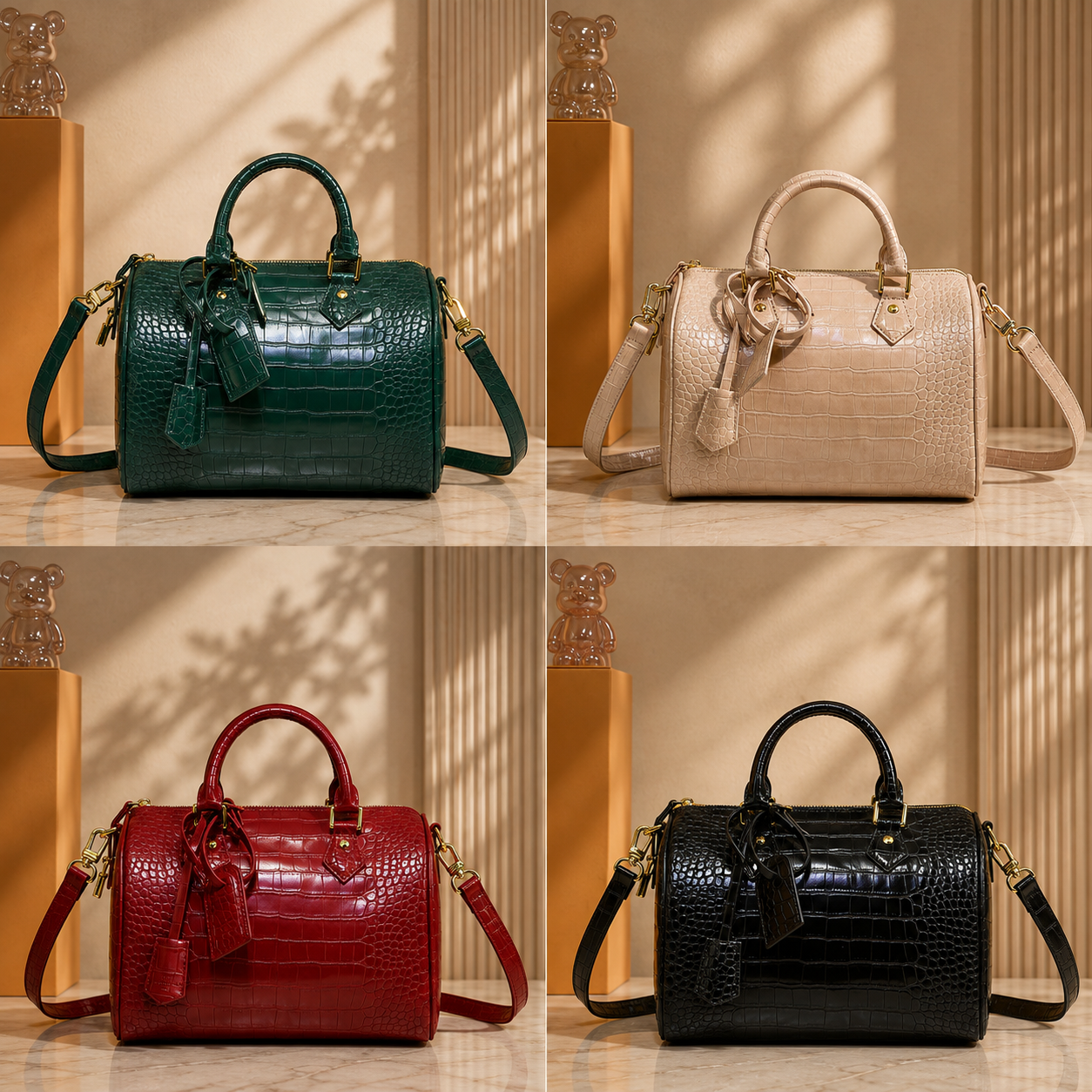 Speedy 30 Crocodile Leather Crossbody (Pre-Order)