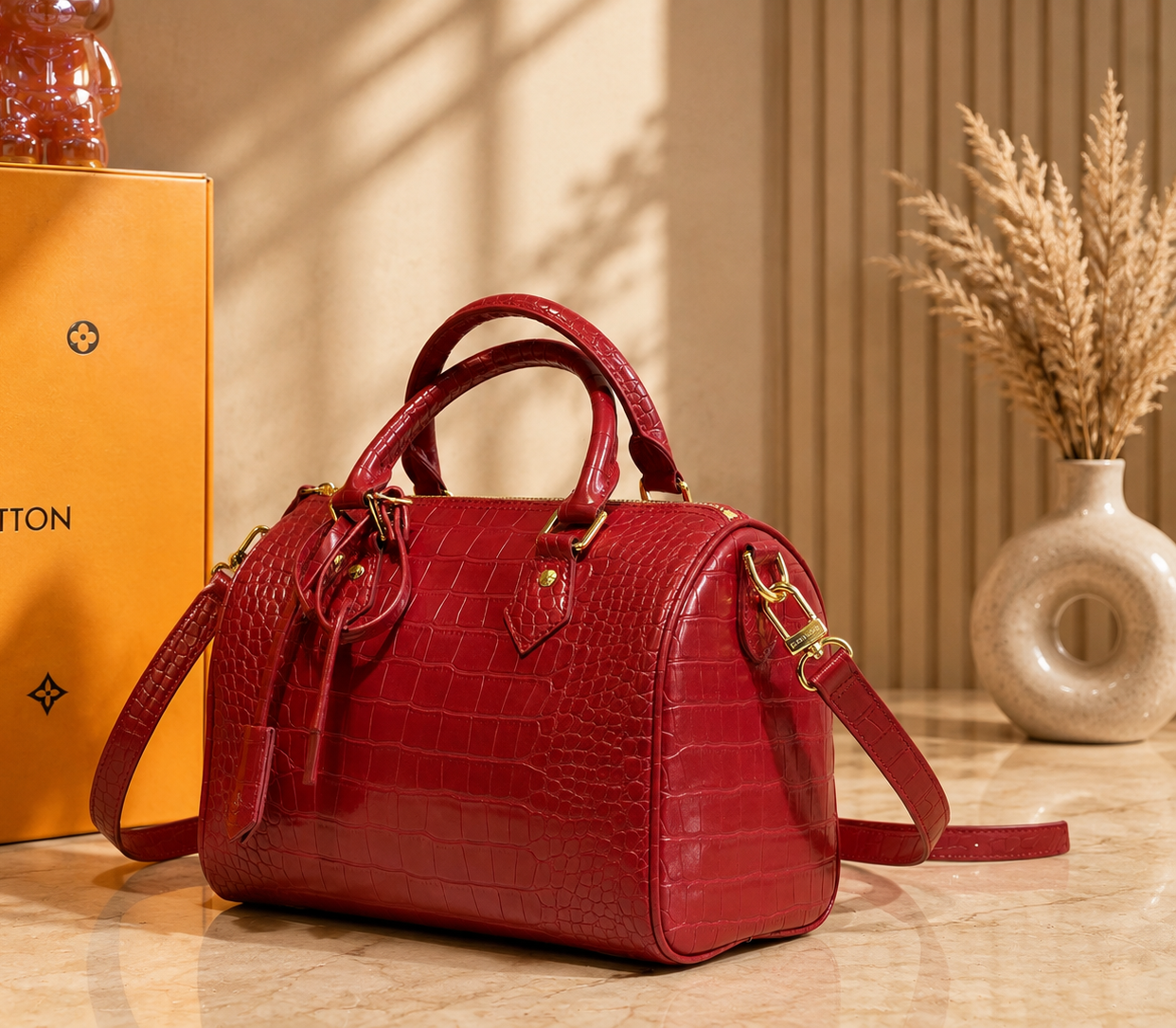 Speedy 30 Crocodile Leather Crossbody (Pre-Order)