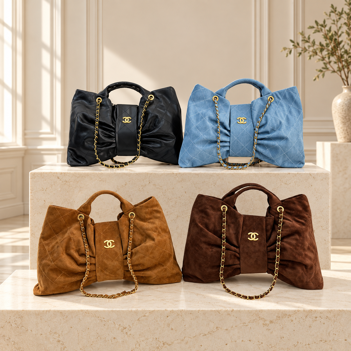 Quilted Bow Bag 2