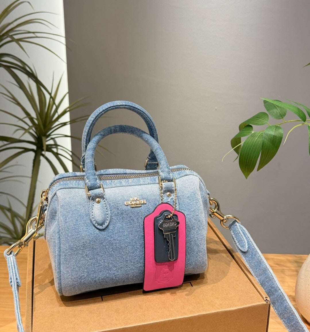 Mini Denim Rowan Crossbody