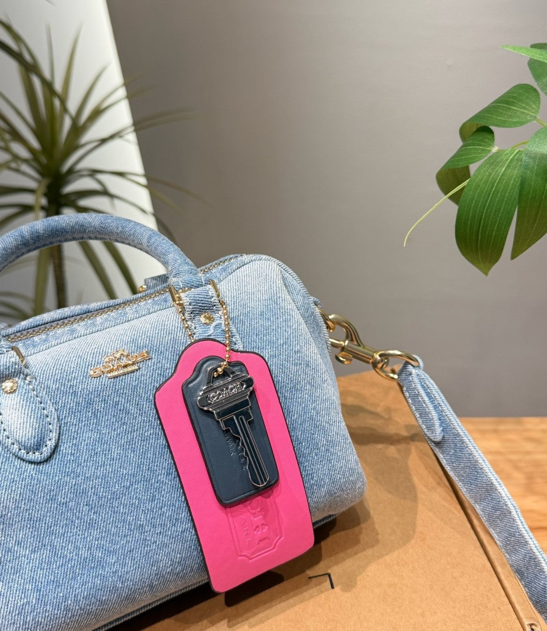 Mini Denim Rowan Crossbody