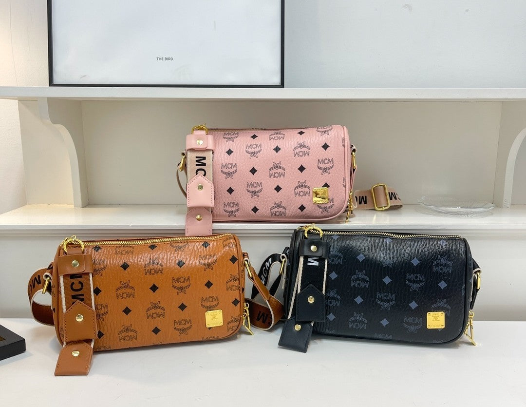 Monogram Barrel Crossbody (Pre-Order)