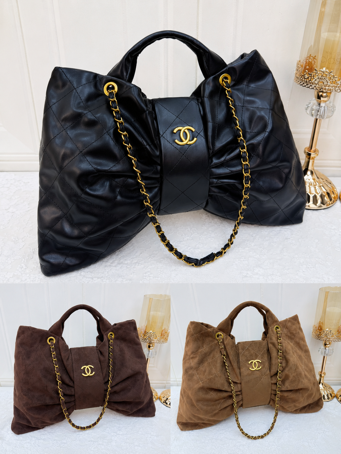 Quilted Bow Bag (Pre-Order)