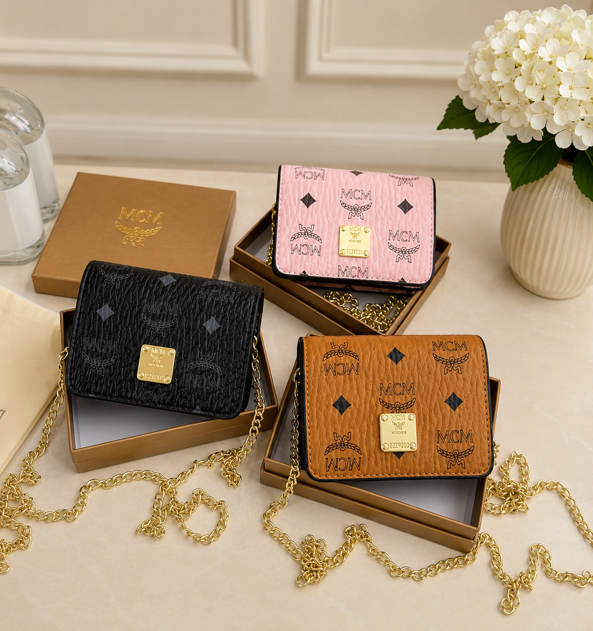 Mini Chain Wallet Crossbody (Pre-Order)