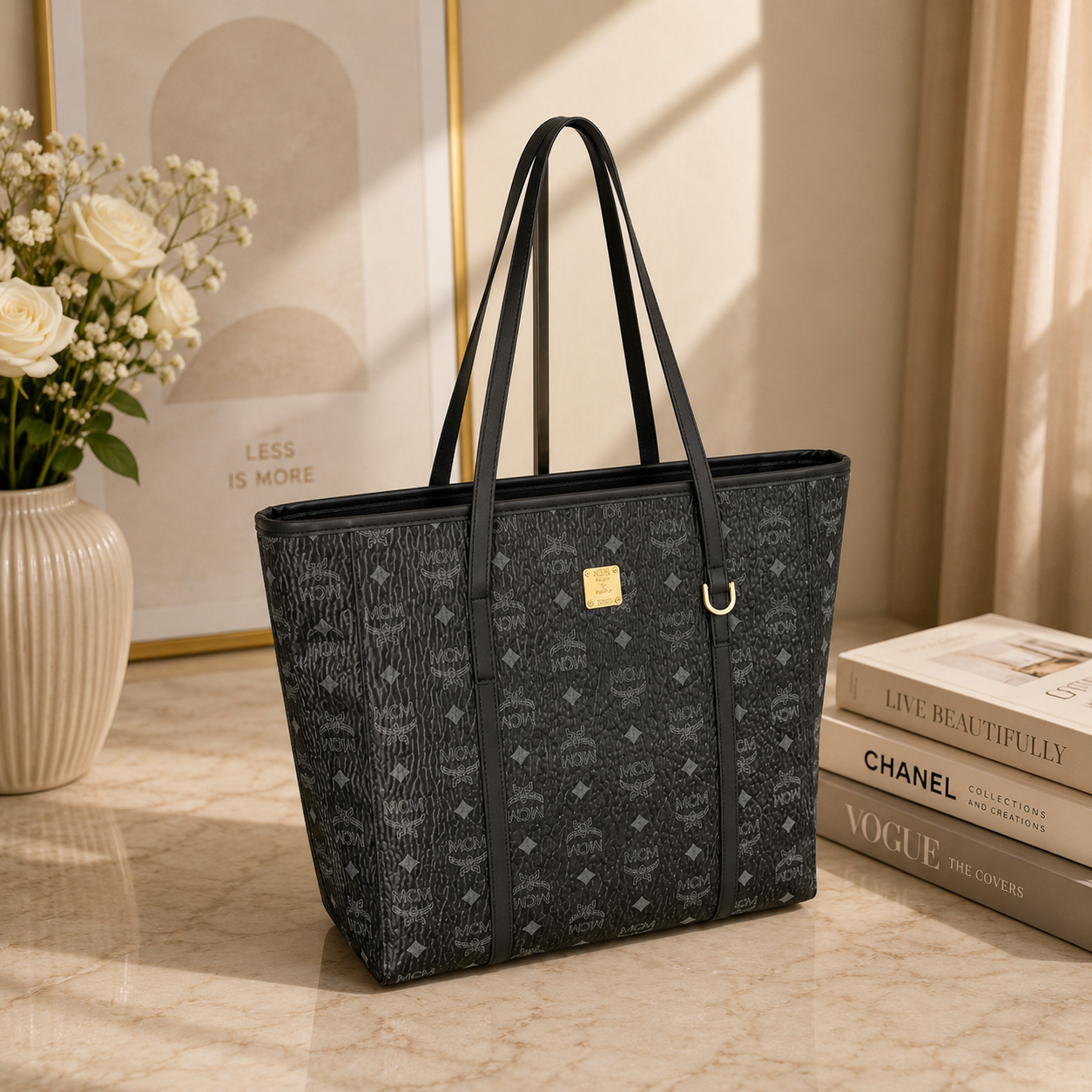 Monogram Shopper Tote (Pre-Order)