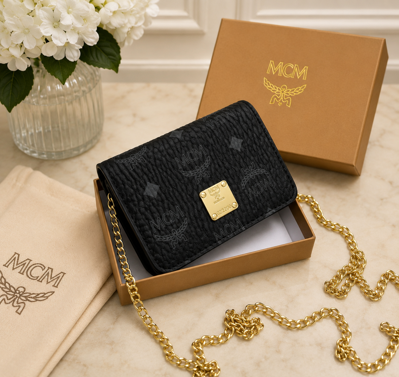 Mini Chain Wallet Crossbody (Pre-Order)