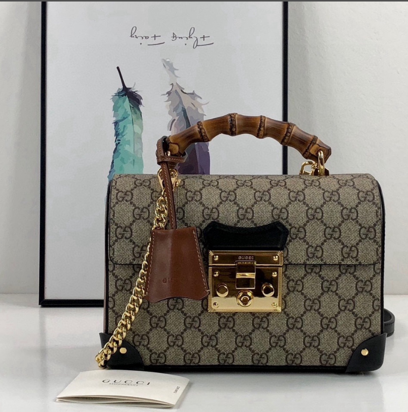 Padlock Bamboo Shoulder Bag (Pre-Order)