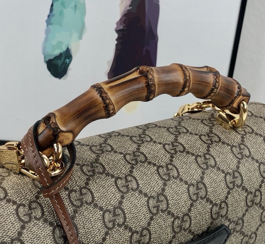 Padlock Bamboo Shoulder Bag (Pre-Order)