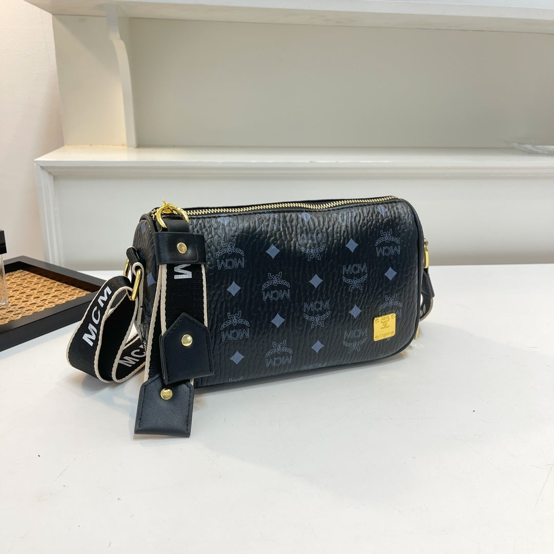 Monogram Barrel Crossbody (Pre-Order)