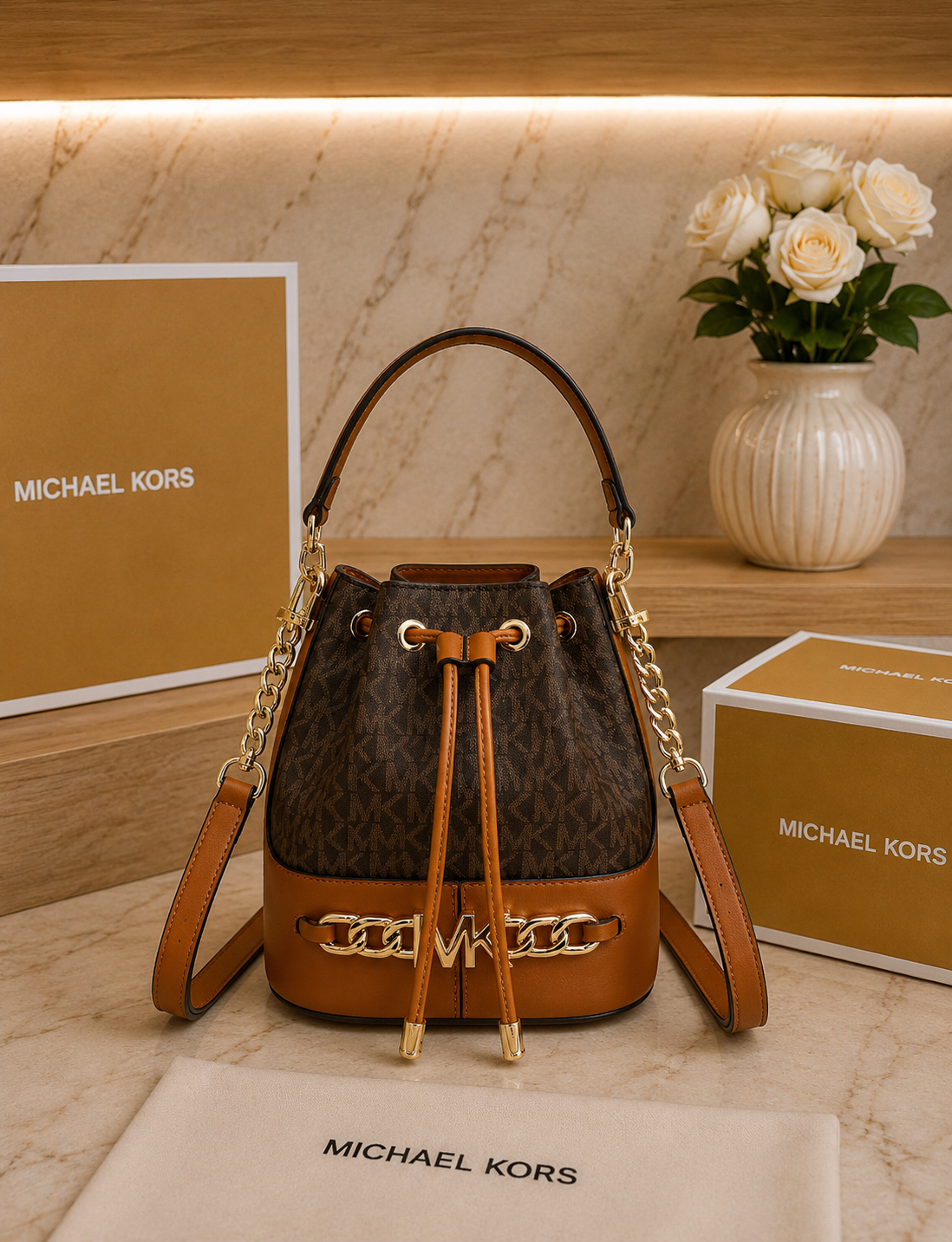 Messenger Bucket Handbag (Pre-Order)